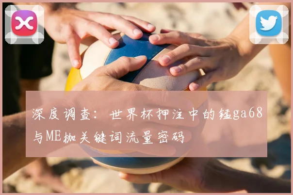 深度调查：世界杯押注中的锰ga68与ME枷关键词流量密码